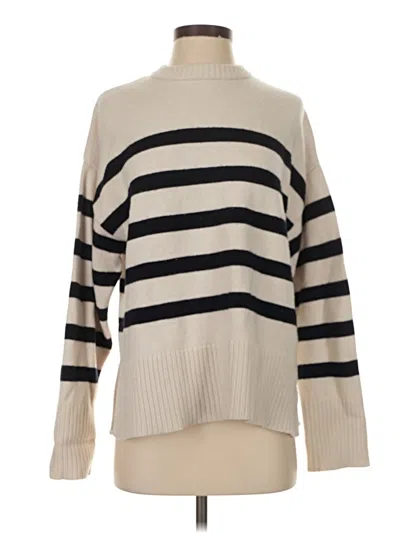 Pre-owned Zara Turtleneck Sweater In Ivory