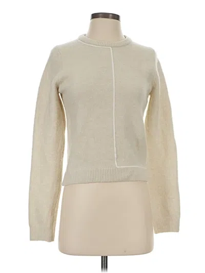 Pre-owned Zara Turtleneck Sweater In Ivory