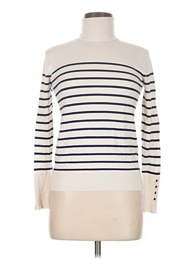 Pre-owned Zara Turtleneck Sweater In Ivory