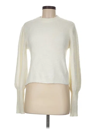 Pre-owned Zara Turtleneck Sweater In Ivory