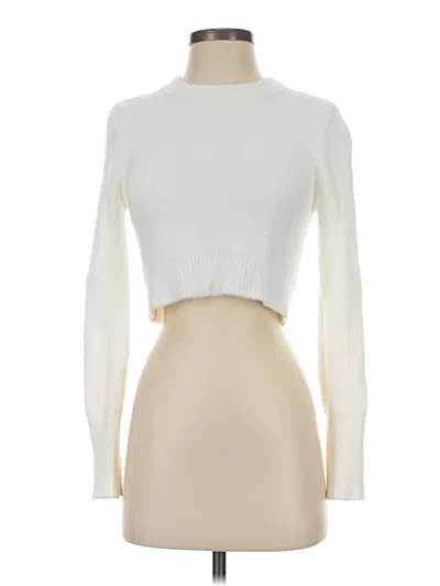 Pre-owned Zara Turtleneck Sweater In Ivory