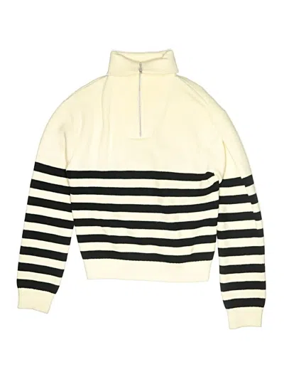 Pre-owned Zara Kids' Turtleneck Sweater In Ivory