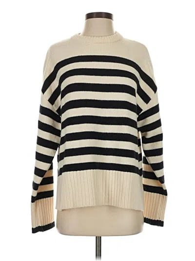 Pre-owned Zara Turtleneck Sweater In Ivory