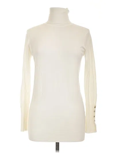 Pre-owned Zara Turtleneck Sweater In Ivory