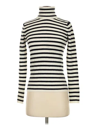 Pre-owned Zara Turtleneck Sweater In Ivory