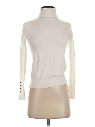 Pre-owned Zara Turtleneck Sweater In Ivory