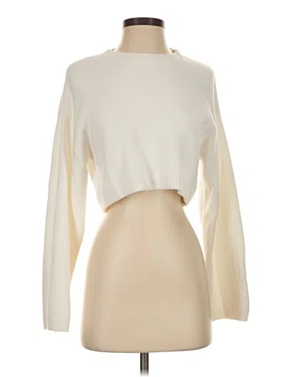 Pre-owned Zara Turtleneck Sweater In Ivory