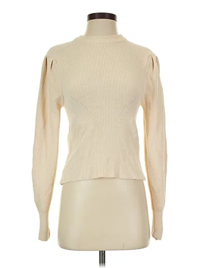 Pre-owned Zara Turtleneck Sweater In Ivory