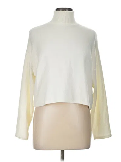 Pre-owned Zara Turtleneck Sweater In Ivory