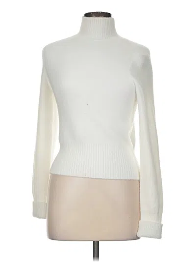Pre-owned Zara Turtleneck Sweater In Ivory