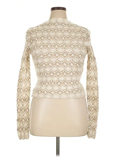 Zara Turtleneck Sweater In Ivory