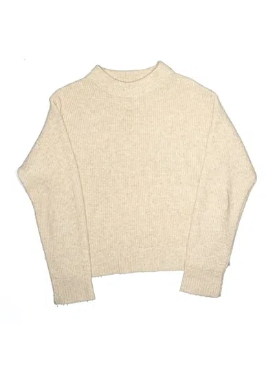 Pre-owned Zara Kids' Turtleneck Sweater In Ivory