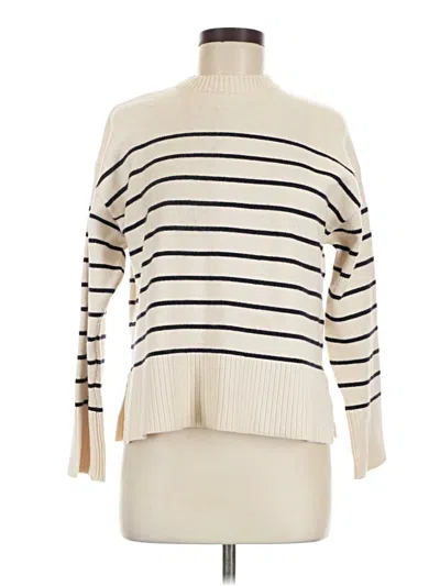 Pre-owned Zara Turtleneck Sweater In Ivory