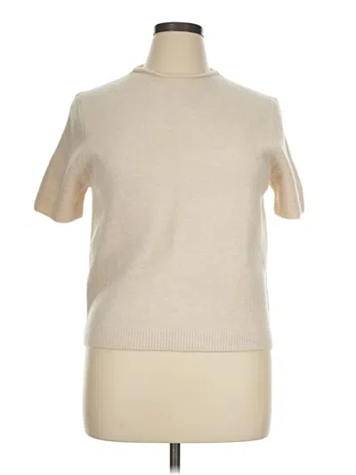 Pre-owned Zara Turtleneck Sweater In Ivory