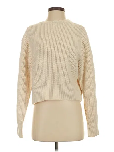 Pre-owned Zara Turtleneck Sweater In Ivory