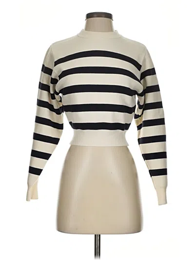 Pre-owned Zara Turtleneck Sweater In Ivory