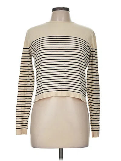 Pre-owned Zara Turtleneck Sweater In Ivory