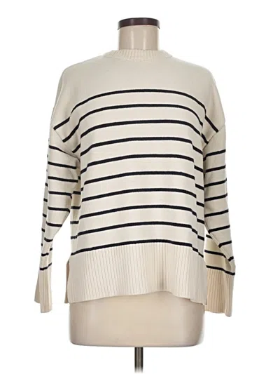 Pre-owned Zara Turtleneck Sweater In Ivory