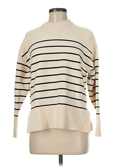 Pre-owned Zara Turtleneck Sweater In Ivory
