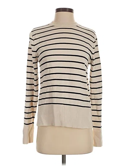 Pre-owned Zara Turtleneck Sweater In Ivory