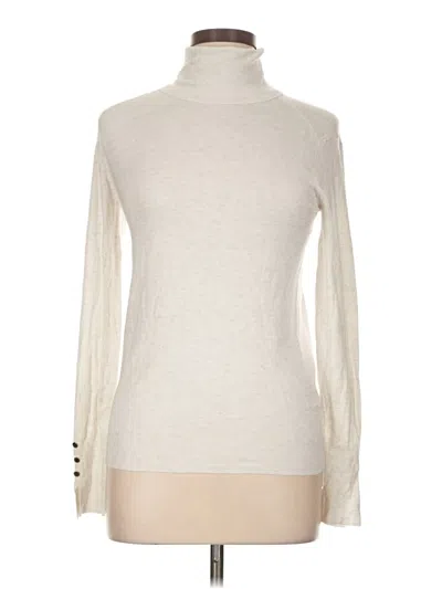 Pre-owned Zara Turtleneck Sweater In Ivory