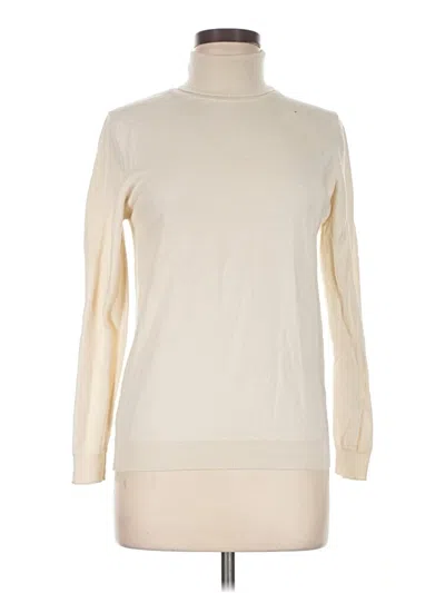 Pre-owned Zara Turtleneck Sweater In Ivory