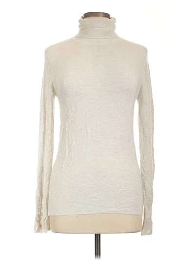 Pre-owned Zara Turtleneck Sweater In Ivory