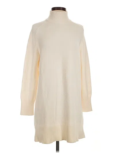 Pre-owned Zara Turtleneck Sweater In Ivory