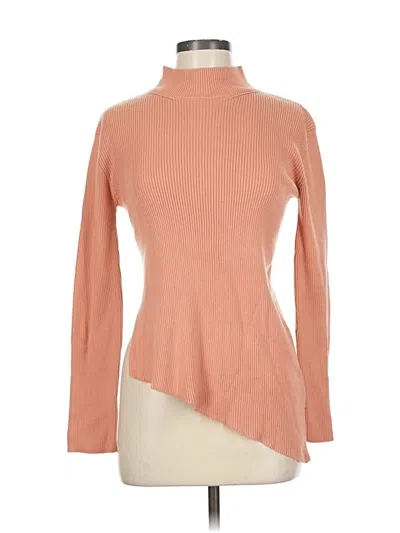 Pre-owned Zara Turtleneck Sweater In Orange