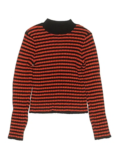 Pre-owned Zara Kids' Turtleneck Sweater In Orange