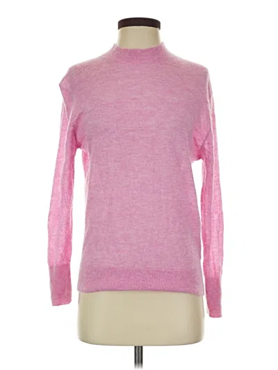 Pre-owned Zara Turtleneck Sweater In Pink