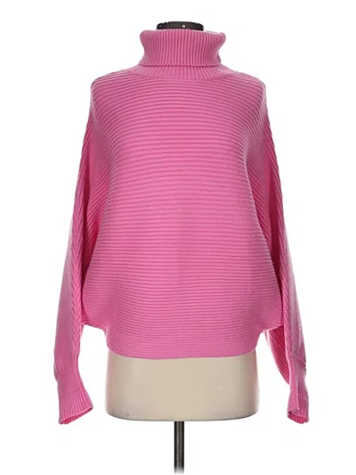 Pre-owned Zara Turtleneck Sweater In Pink