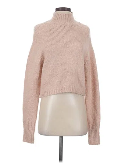 Pre-owned Zara Turtleneck Sweater In Pink