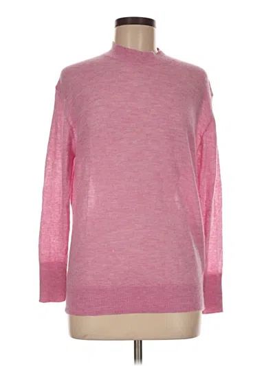Pre-owned Zara Turtleneck Sweater In Pink