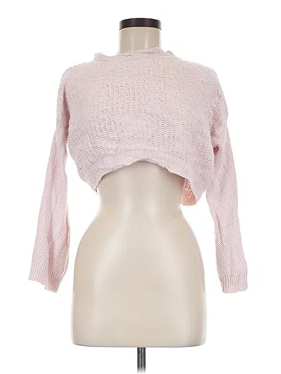 Pre-owned Zara Turtleneck Sweater In Pink