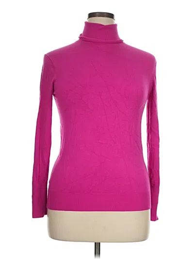 Pre-owned Zara Turtleneck Sweater In Pink
