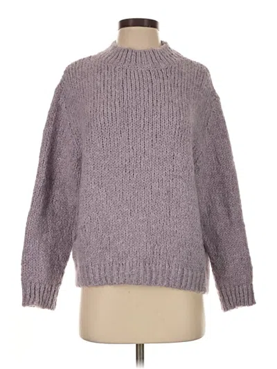 Pre-owned Zara Turtleneck Sweater In Purple