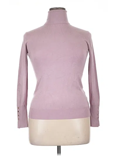Pre-owned Zara Turtleneck Sweater In Purple