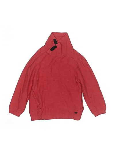 Pre-owned Zara Kids' Turtleneck Sweater In Red
