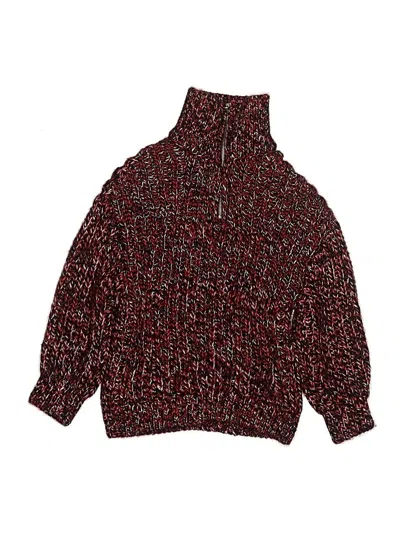 Pre-owned Zara Kids' Turtleneck Sweater In Red