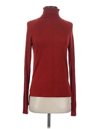Pre-owned Zara Turtleneck Sweater In Red