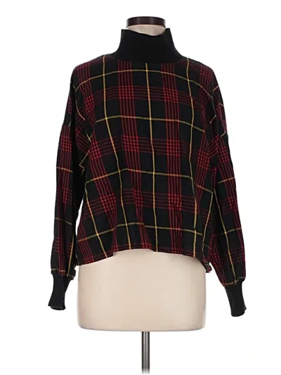 Pre-owned Zara Turtleneck Sweater In Red