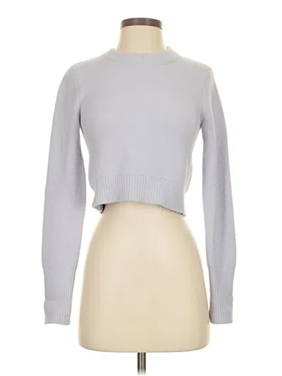 Pre-owned Zara Turtleneck Sweater In Silver