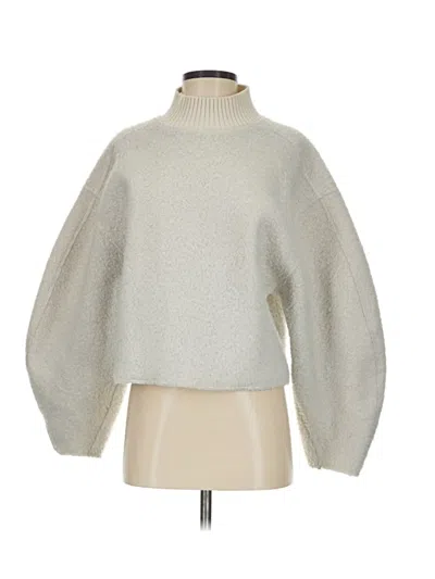Pre-owned Zara Turtleneck Sweater In Silver