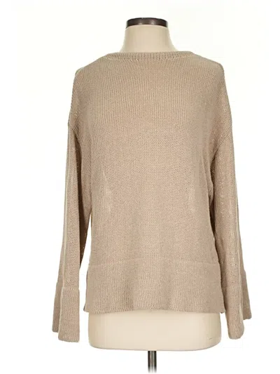 Pre-owned Zara Turtleneck Sweater In Tan