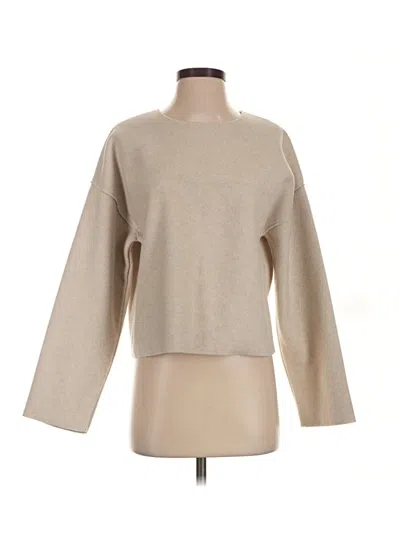 Pre-owned Zara Turtleneck Sweater In Tan