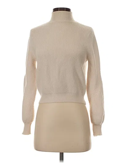 Pre-owned Zara Turtleneck Sweater In Tan