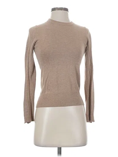 Pre-owned Zara Turtleneck Sweater In Tan