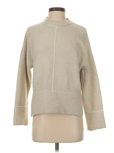 Pre-owned Zara Turtleneck Sweater In Tan
