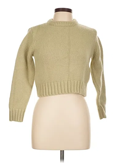 Pre-owned Zara Turtleneck Sweater In Tan